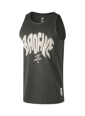 李宁男子篮球系列夏季户外运动舒适透气印花背心无袖T恤AVSU441-2