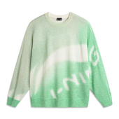 AMBU005 李宁男运动生活系列休闲宽松套头无帽编织衫 B品 NING