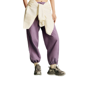 中国文化故宫联名直筒宽松休闲裤 李宁运动长裤 女冬季 AKXV252