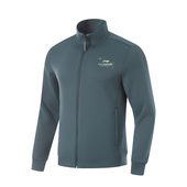 李宁卫衣秋男跑训系列舒适透气常规百搭开衫 无帽卫衣AWDU179 B品