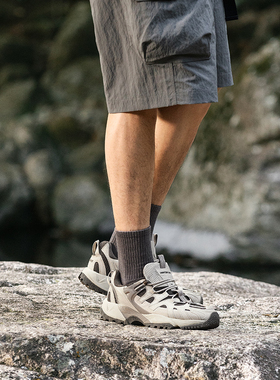 LI-NING/李宁24春CF溯行野户外系列男子户外运动休闲鞋AGLU073-2