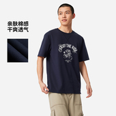 李宁短袖 ATSV377 休闲针织运动半袖 T恤男士 舒适干爽圆领夏季