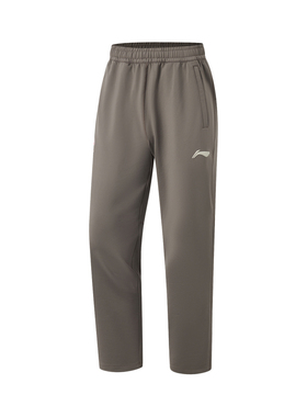 李宁CBA专业篮球系列男款秋冬卫裤内里绒面锁温干爽AKLU535