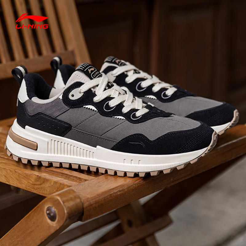 李宁运动生活系列休闲鞋透气防滑