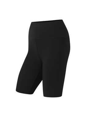 李宁紧身衣裤夏女子健身系列透气训练紧身运动短裤AUSU044--B品