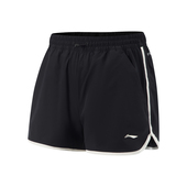 李宁短裤 AKSV336 夏季 女子健身系列舒适透气百搭简约宽松运动短裤