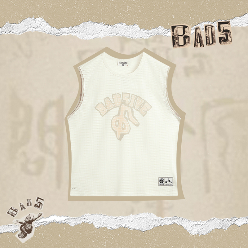 LI-NING/李宁24反伍BADFIVE问鼎男子速干凉爽宽松背心AVSU739-B品