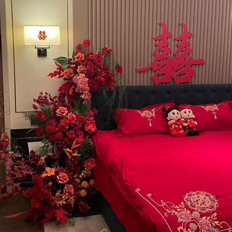 床头花结婚婚房布置装饰花藤摆花新房卧室沙发婚庆假花藤条款,节庆用品/礼品,婚房布置套装,淘宝优惠券,粉丝福利购,淘宝优惠卷