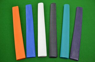 台球杆后把皮套黑八斯诺克台球杆后手保护套花式九球杆大头杆皮套