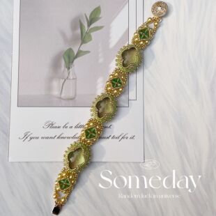 维多利亚幻影手链材料包串珠材料送教程女生饰品手工精致显白成品