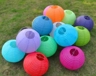 车行售楼处商场店庆吊顶装 旦纸灯笼婚庆幼儿园 饰彩色纸灯笼酒店元