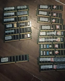 ddr1 ecc 256m 512m 1G 拆机内存条 ddr400 333 266 一代内存条