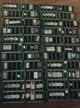 金士顿 1g ddr400 apacer 宇瞻一对拆机