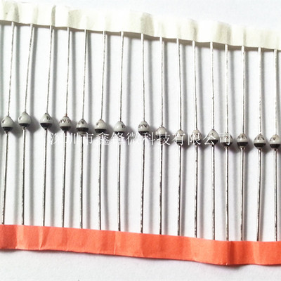 全新进口原装 BYV26E SOD-57直插 1A 1000V 钝化玻璃快恢复二极管