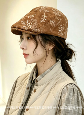 2026亮片刺绣前进帽子女休闲遮阳