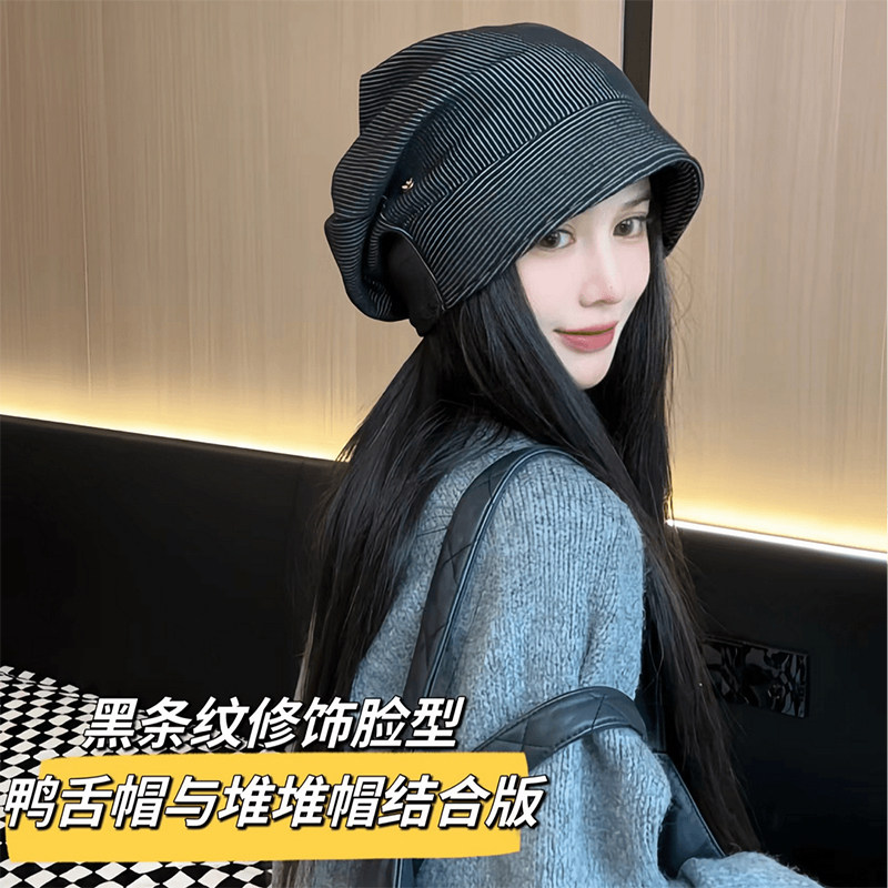 秋冬季包头帽子冷帽显脸小大头围