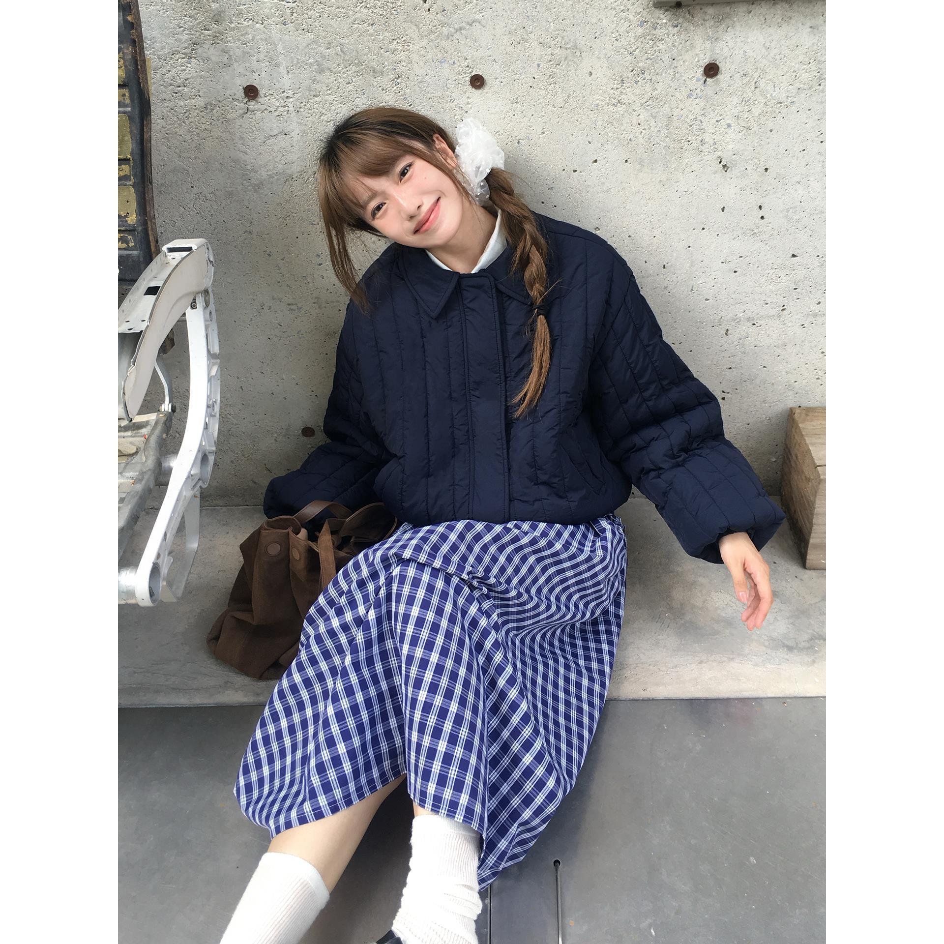 超好看的羽绒棉服女2025年冬季新款甜美韩系夹棉轻薄棉衣短款外套