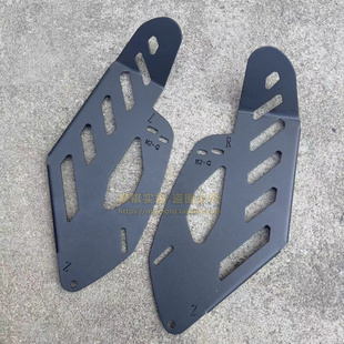 电动车M2 前脚蹬小牛MQI2S MQIS前踏板加宽一体式 搁脚件 mqis改装