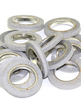 飞鹰酷奇S5鬼火FS110排气管垫福喜巧格100cc双层加厚消声器片纸垫