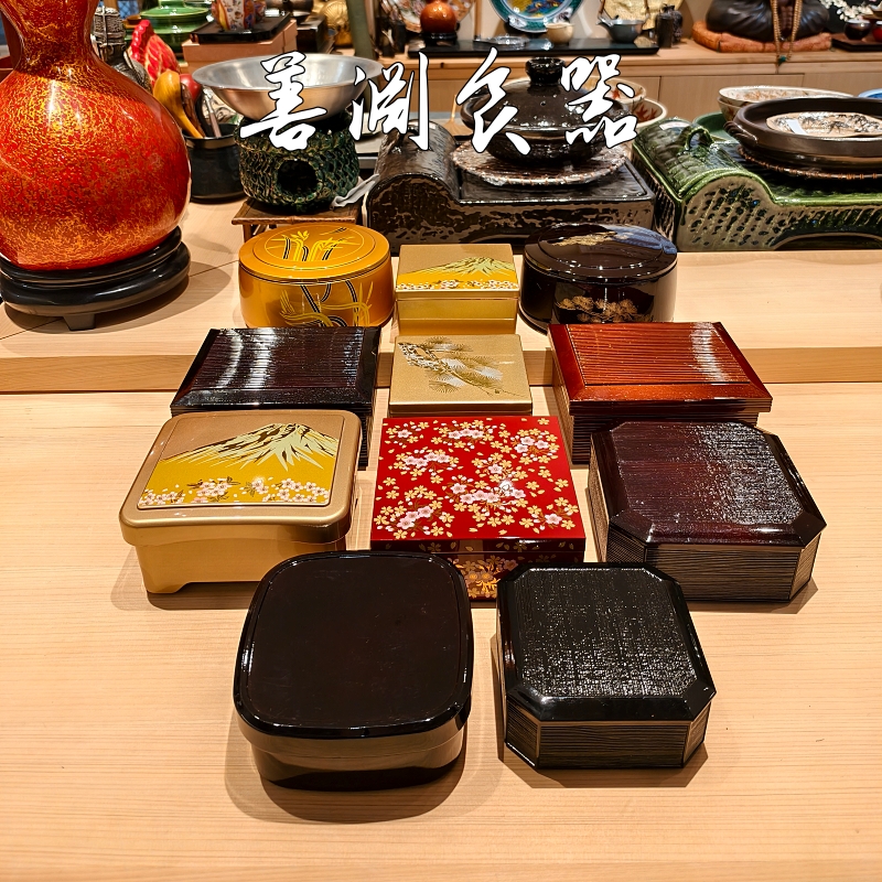 善渊日式鳗鱼饭盒日料烧鸟餐具