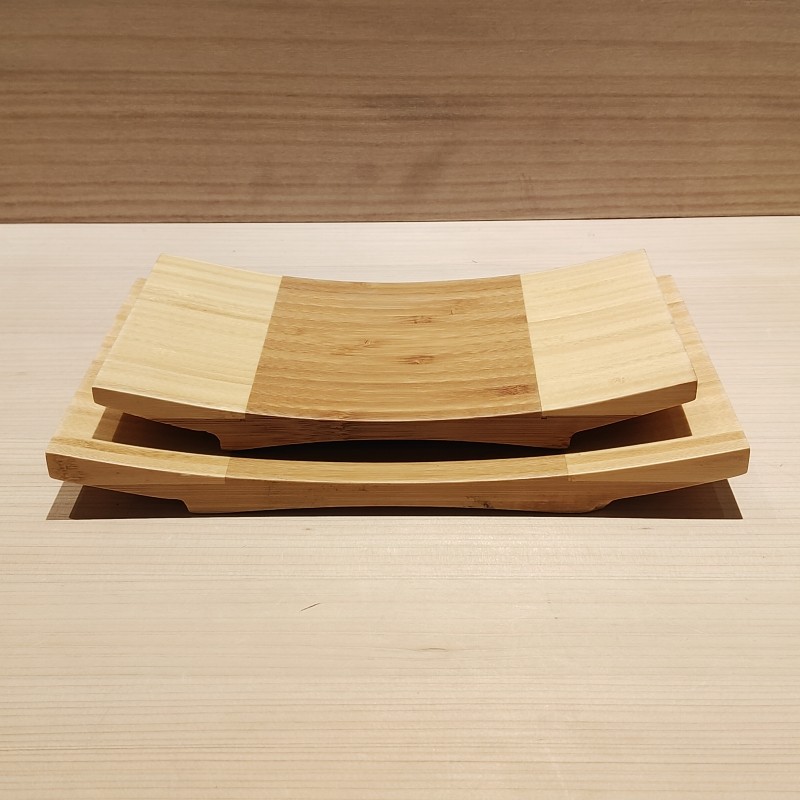 善渊日式竹木寿司板肉盘餐具