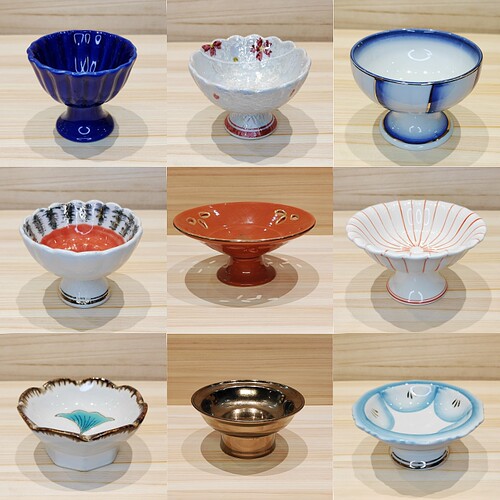 高台高脚碟善渊日料陶瓷餐具