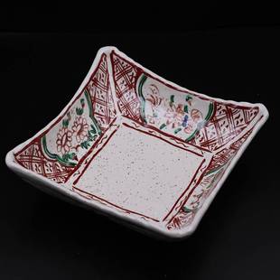 日式陶瓷餐具四方盘刺身盘炸物盘色拉盘菜盘四角皿正角皿多用盘