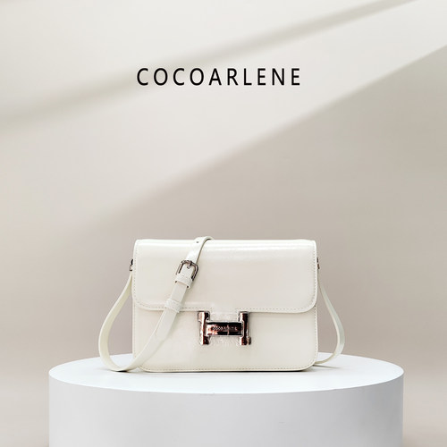 cocoarlene品牌包包时尚百搭豆腐包小众洋气小方包单肩斜挎包2251