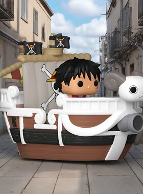 Funko Bitty 迷你版 乘骑《海贼王》前进・梅利号含路飞场景手办