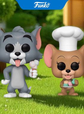FunkoPOP猫和老鼠汤姆Tom杰瑞Jerry周边手办潮玩摆件圣诞新年礼物