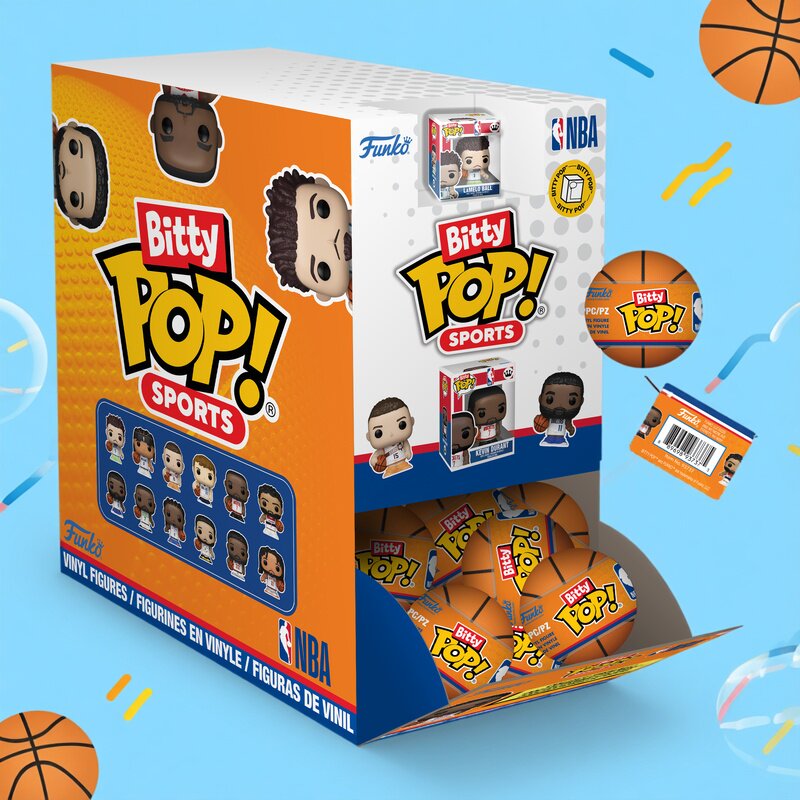 Funko POP篮球NBA球星库里乔丹系列詹姆斯盲盒潮玩摆件公仔礼物