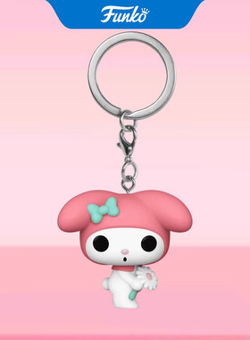 Funko POP三丽鸥美乐蒂凯蒂猫库洛米钥匙扣手办潮玩圣诞新年礼物