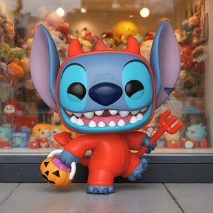 Funko POP星际宝贝Lilo & Stitch周边史迪奇万圣节捣蛋公仔手办