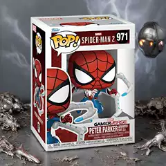 Funko POP Marvel Spider-Man 2 Action Figures - Miles, Venom, Peter (Official Toy Collectible)