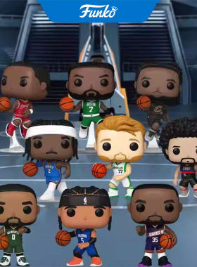 Funko POP篮球NBA球星库里乔丹詹姆斯杜兰特手办潮玩圣诞新年礼物
