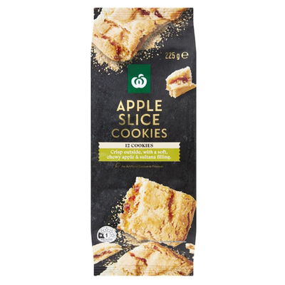 直邮苹果片曲奇饼干无色素香精