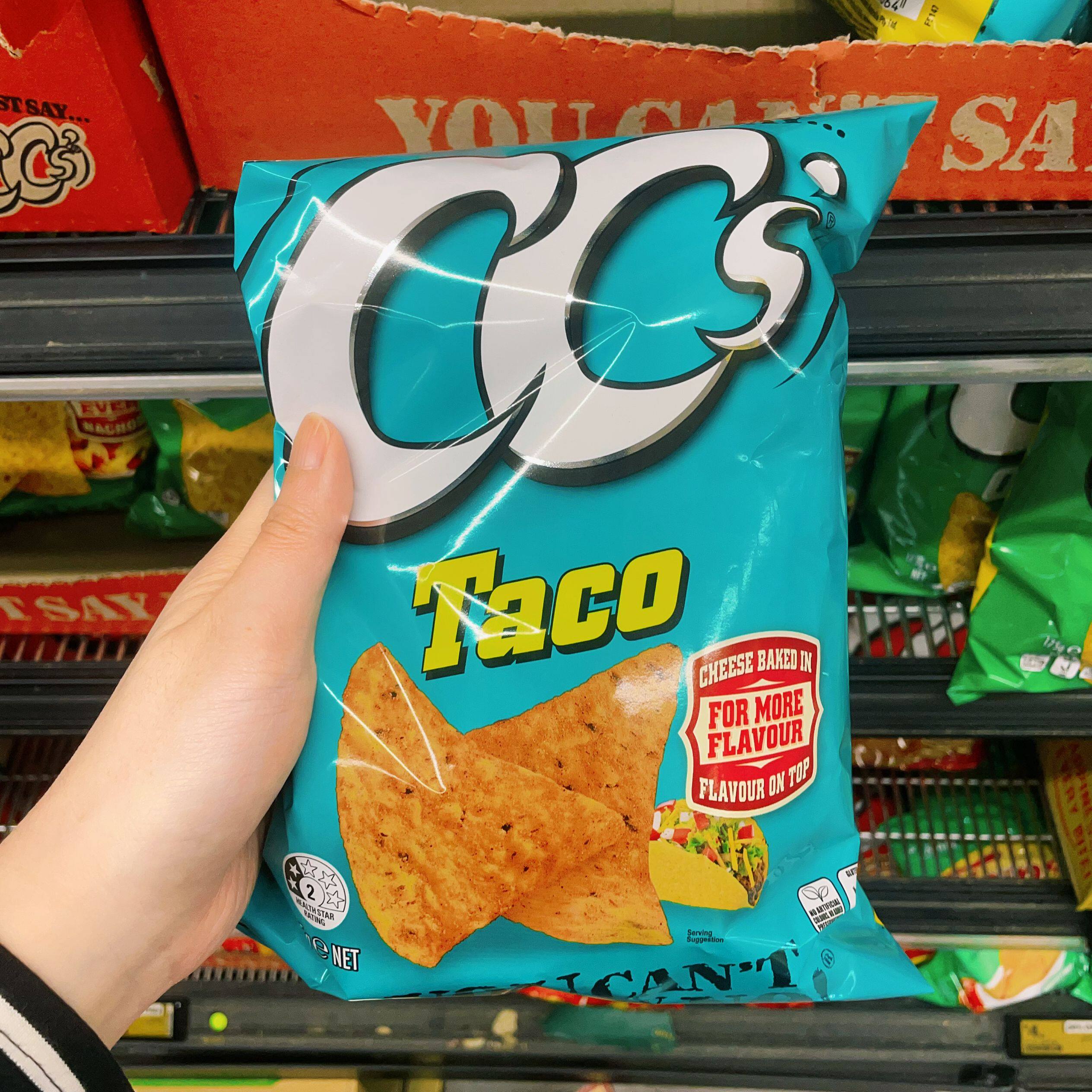 M家澳洲代购直邮CCs栗莎莎玉米片无麸轻食美味席卷零食界 175g