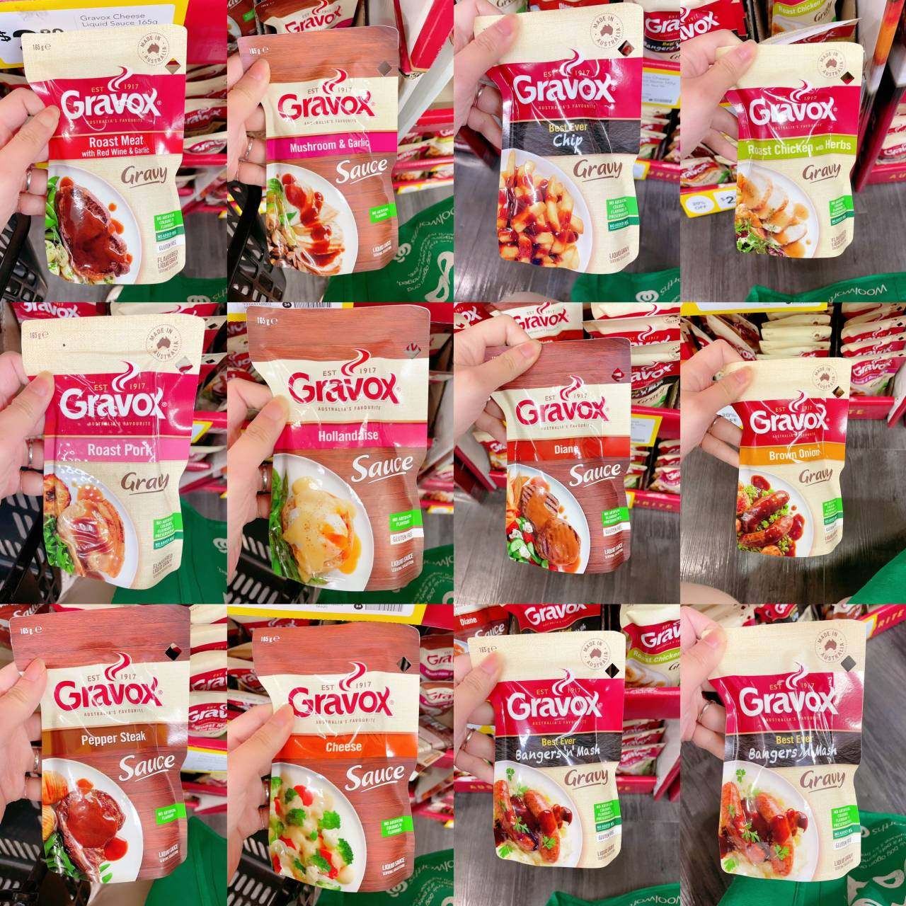 澳洲代购直邮Gravox Traditional Gravy传统肉汁酱99%无脂无味精