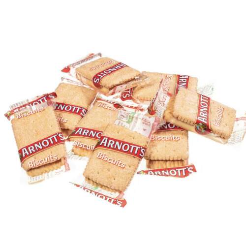 澳洲代购直邮arnotts机场限定NICE独立小包装牛奶咖啡+白糖粒饼干