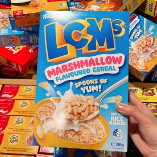 澳洲代购直邮 Lcms Cereal 棉花糖味麦片 儿童美味早餐 295g