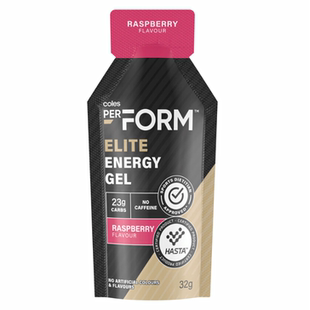 澳洲代购直邮Coles Perform Elite 低卡无咖啡因精英能量胶 32g