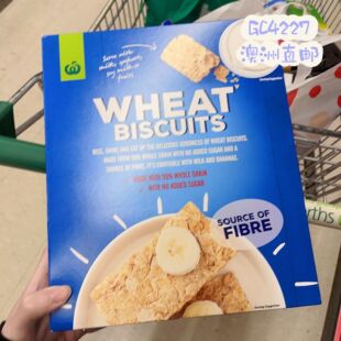 澳洲代购直邮woolworths~超市自营无糖!健康全谷物麦片 1.12kg