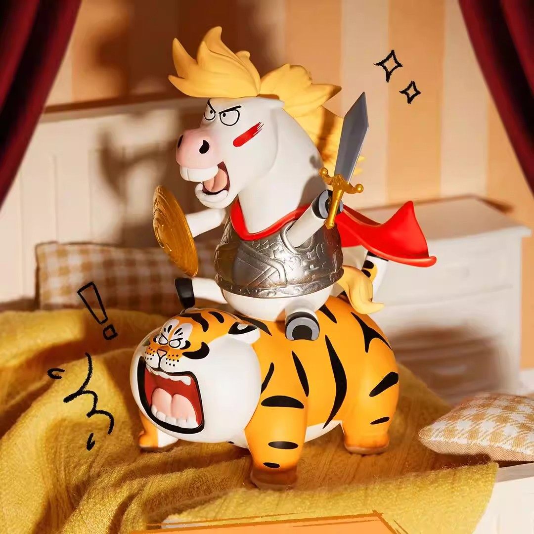 现货】正版新品玩乐主义我不是胖虎盲盒马马富富手办新年摆件礼物
