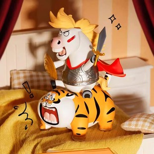 现货】正版新品玩乐主义我不是胖虎盲盒马马富富手办新年摆件礼物