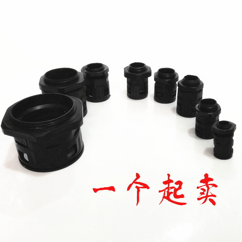 直插式外螺纹尼龙波纹管图片
