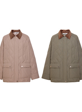 TRACY CHU COUNTRY COAT意大利进口95级波兰白鹅绒英伦复古羽绒服