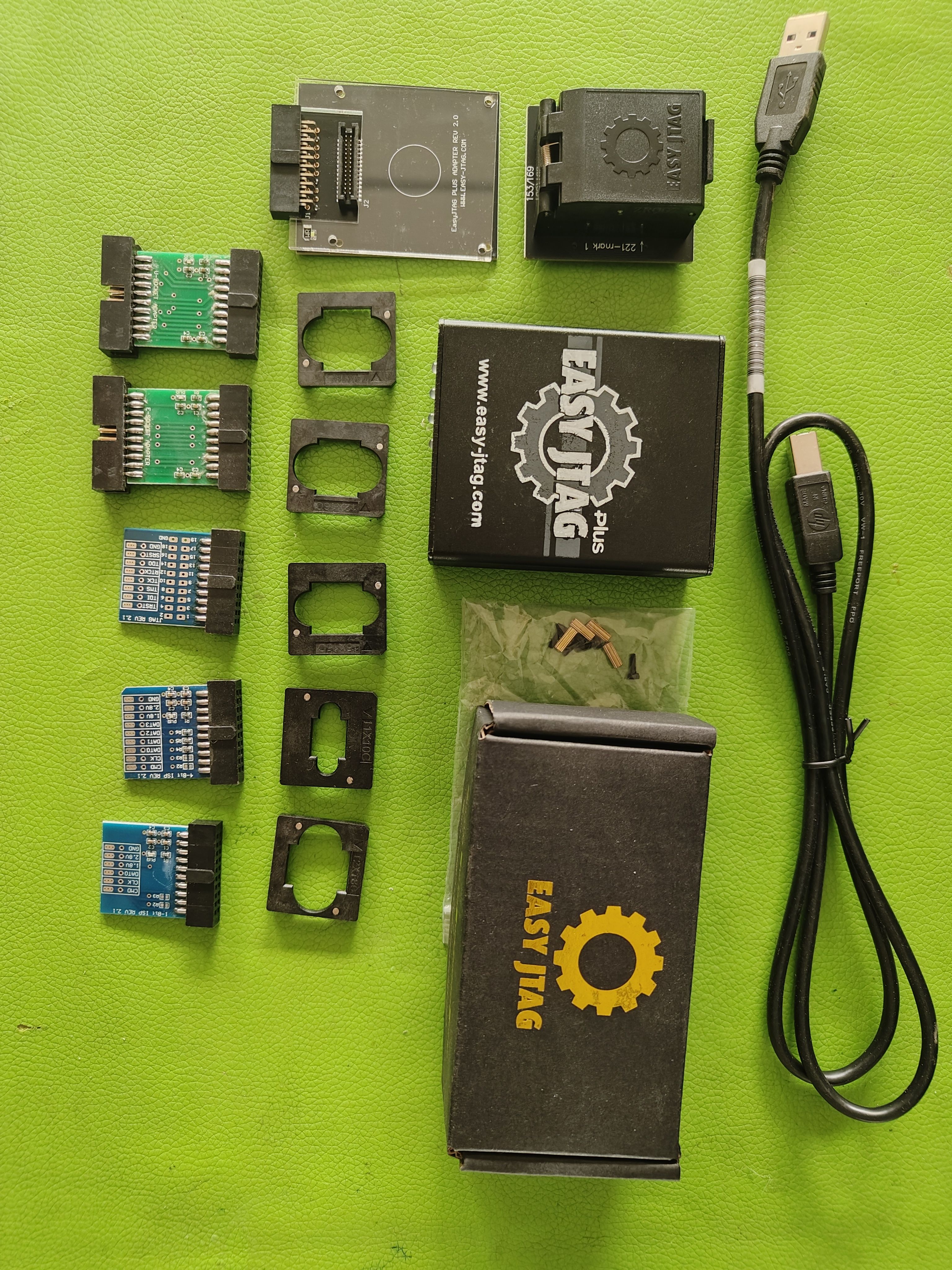 Z3X EASY JTAG PLUS 原装正品+EMMC 6in1  6合1原装字库座子