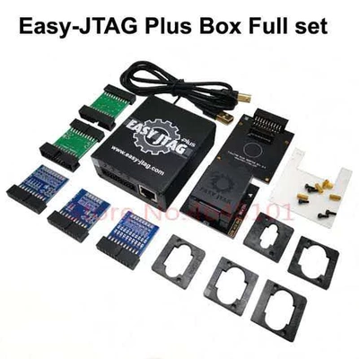 Easy-JTAG Plus Box Full 原装正品编程器,Emmc 6in1+5个飞线小板