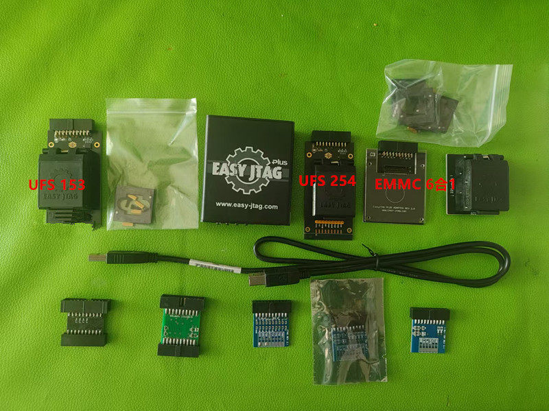 Easy jtag plus主机套装全原装UFS153,UFS254,EMMC多合一飞线isp