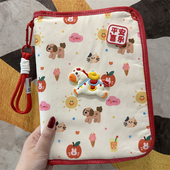 新款 卡通孕妈a4a5资料册产检包2026产检孕检报告单折叠活页收纳册